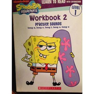 Learn to Read with Spongebob, Level 1 Workbook 2 (Paperback)